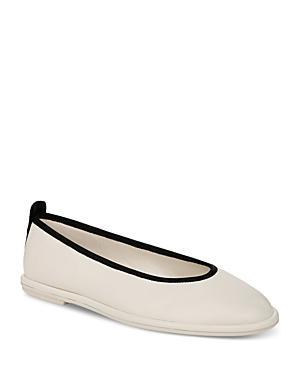 Womens Sofia Leather Skimmer Ballet Flats Product Image