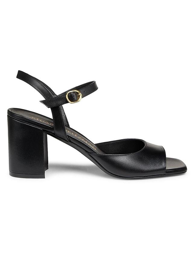 Tia Calfskin Ankle-Strap Sandals Product Image