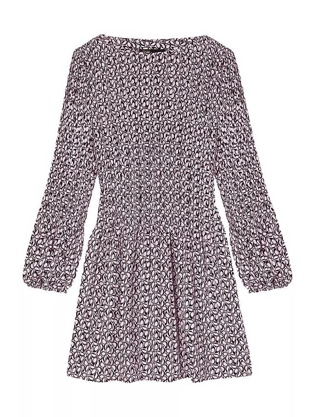 Short Patterned Dress Product Image