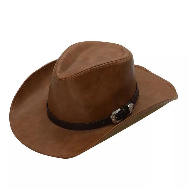 Womens Peter Grimm Yatra Western Leather Hat Product Image