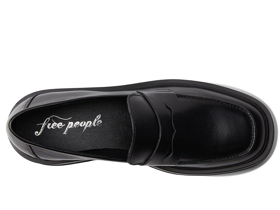 Free People Nico Platform Loafer (Black) Women's Shoes Product Image