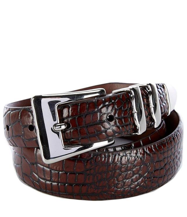 Torino Leather Company Italian Alligator Embossed Leather Belt Product Image