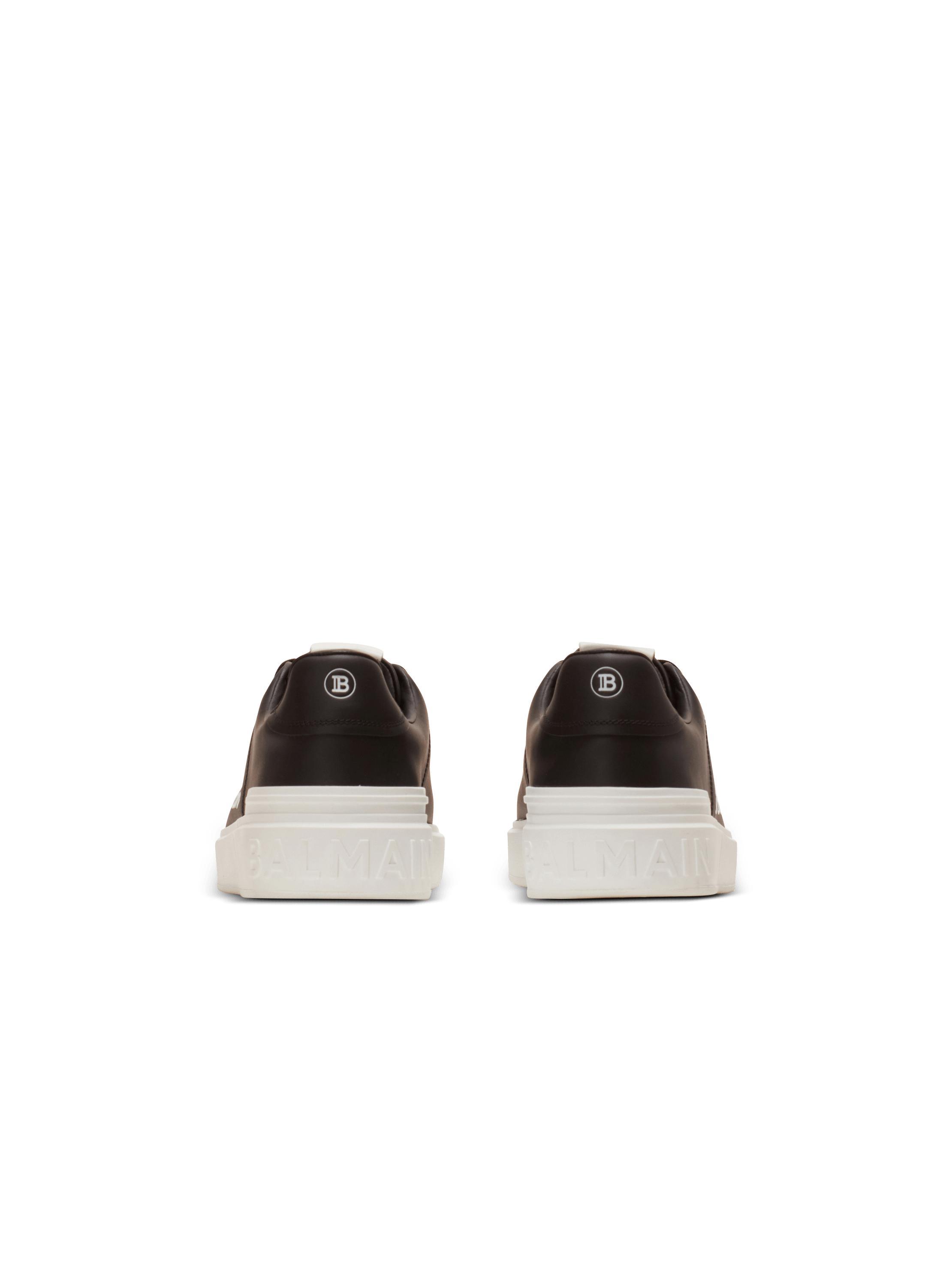 B-Court Balmain Signature calfskin sneakers Product Image