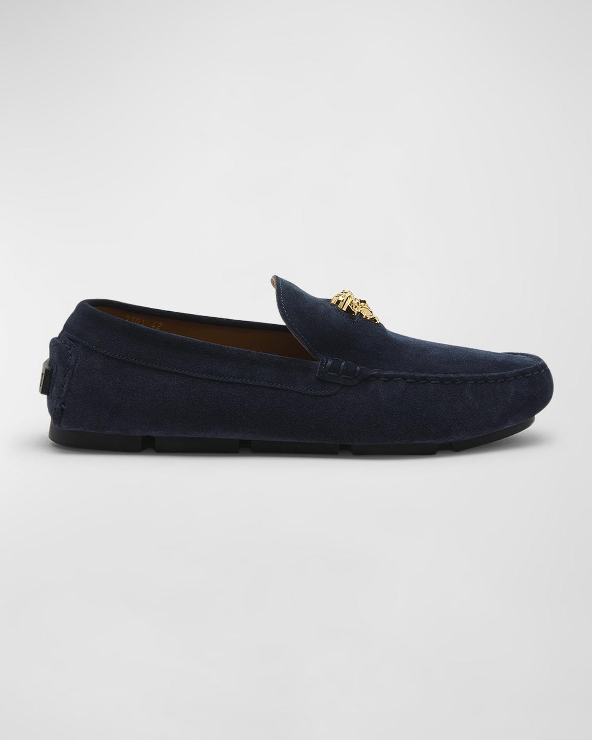 Mens Suede Driver Loafers Product Image