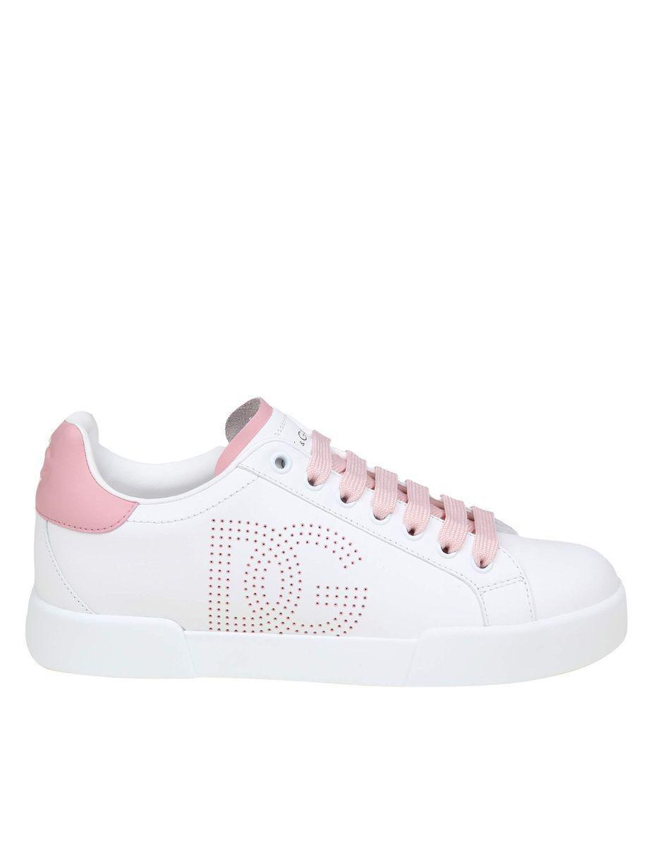 DOLCE & GABBANA Sneakers In Pink Product Image