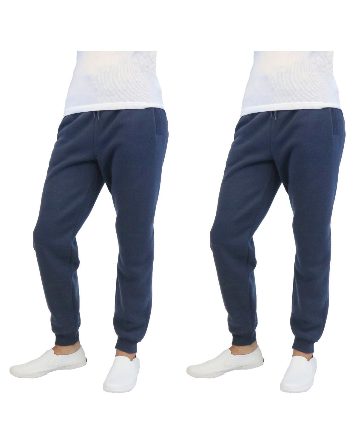 Galaxy By Harvic Mens 2-Packs Slim-Fit Fleece Jogger Sweatpants Product Image