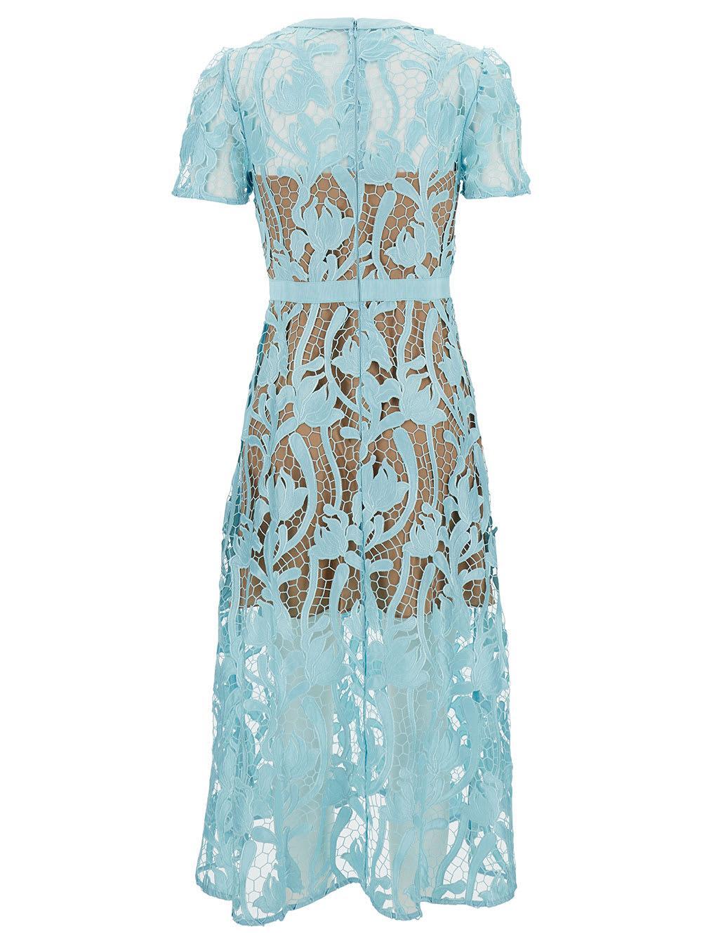 Dress In Light Blue Product Image