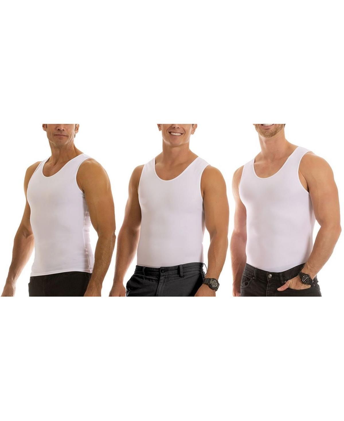 Insta Slim Mens 3 Pack Compression Muscle Tank T-Shirts Product Image