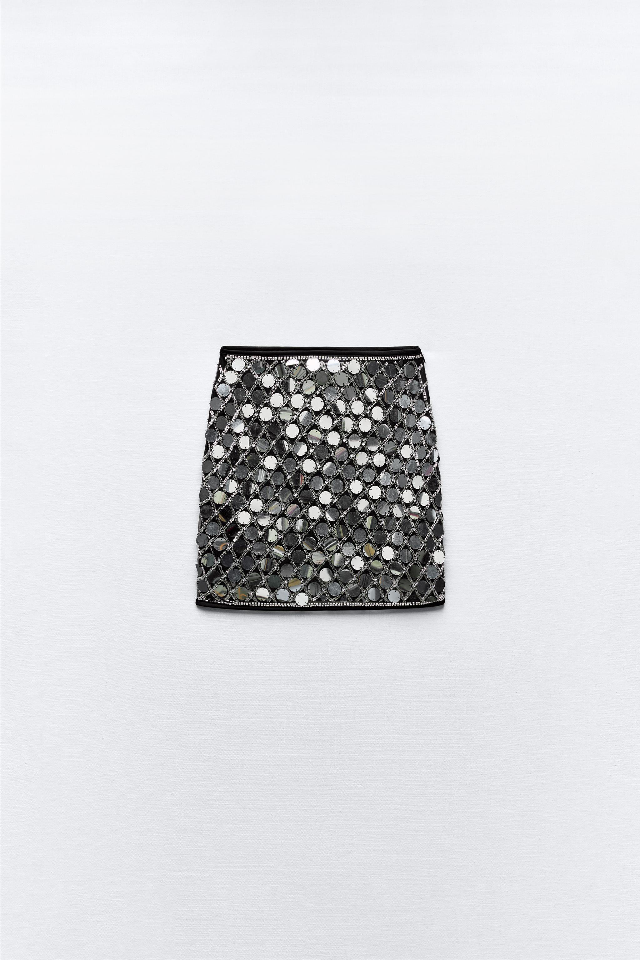 SEQUIN MINI SKIRT Product Image