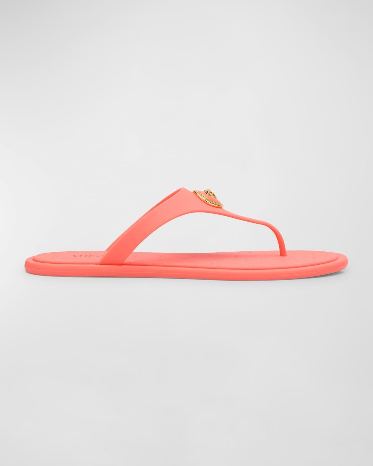 Alia Medusa Rubber Thong Sandals Product Image