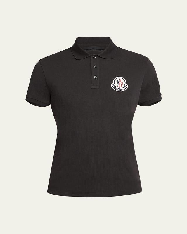 Mens Large Logo Polo Shirt Product Image