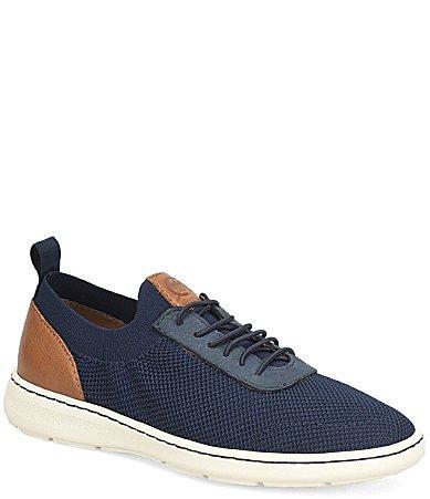 Born Mens Marius Knit and Leather Slip Product Image