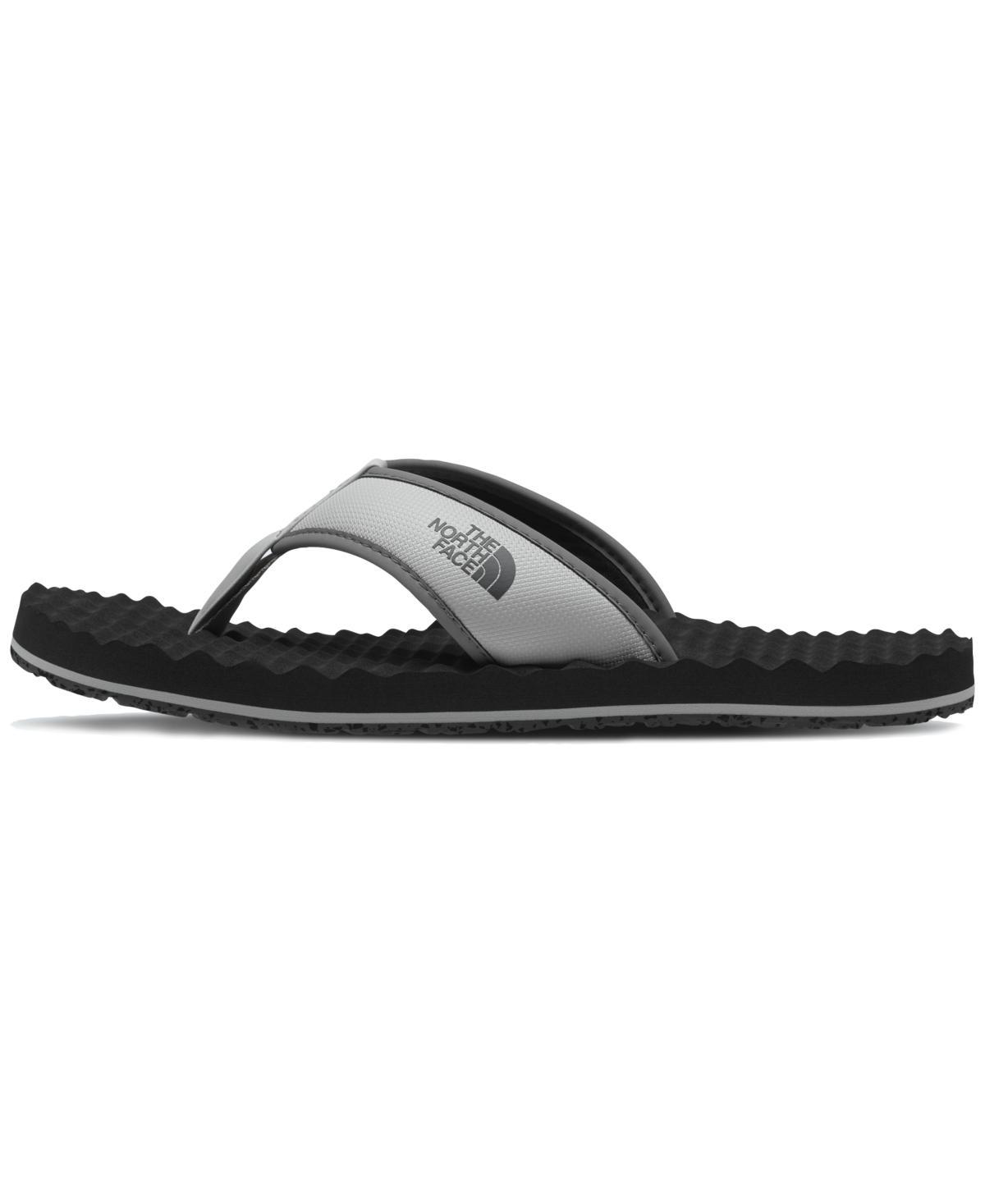 The North Face Mens Base Camp Ii Flip-Flop Sandals - High Rise Grey Product Image