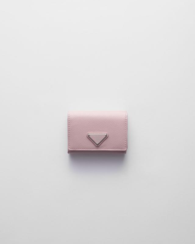 Small Saffiano leather wallet Product Image