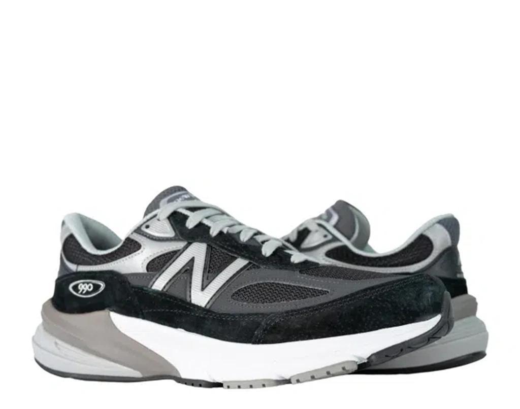 NEW BALANCE 990v6 Made In Usa Black With White Men's Running Shoes M990bk6 Product Image