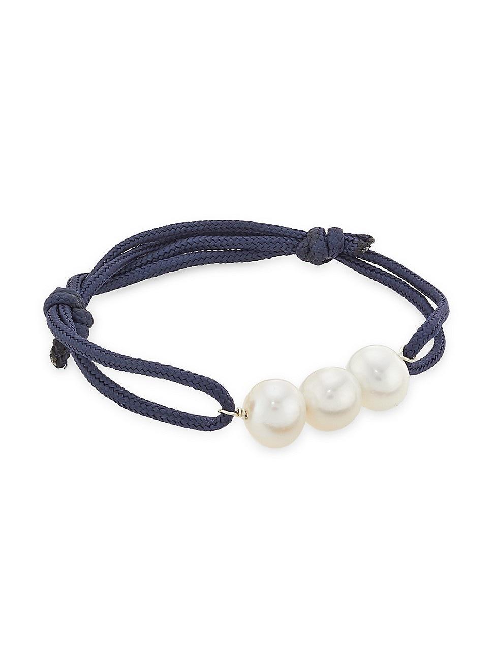 Womens Gems Luca Baroque Pearl Cord Bracelet Product Image