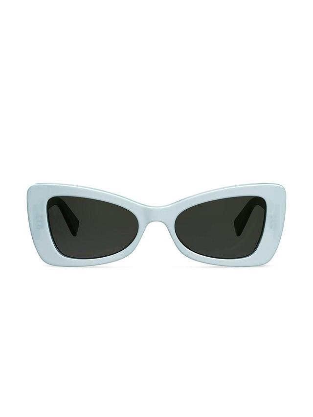 Womens Bold 3 Dots 54MM Butterfly Sunglasses Product Image