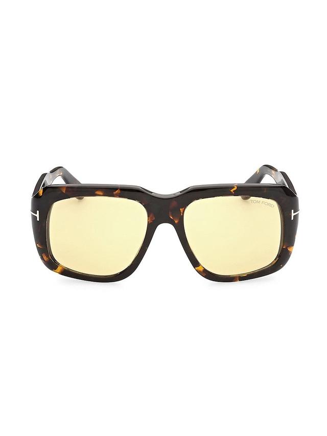 Mens 57MM Square Sunglasses Product Image