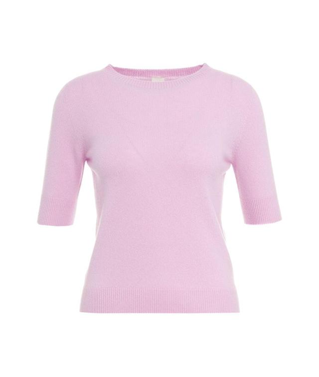 Maglia in cashmere a maniche corte Female Product Image