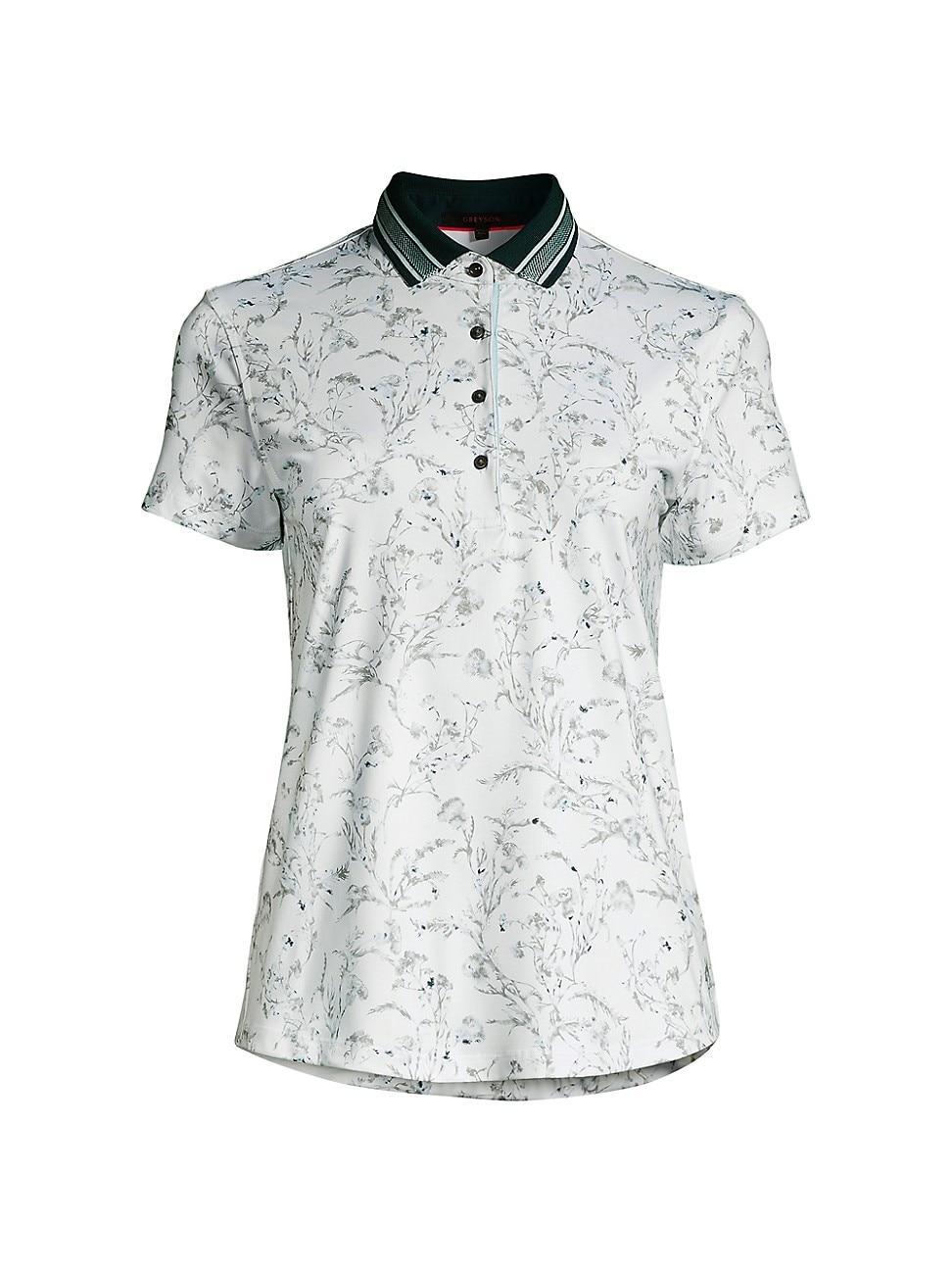 Womens Water Thistle Scarlett Polo Product Image