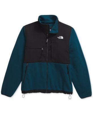 The North Face Mens Retro Denali Relaxed Fit Zip-Front Jacket - Midnight Petrol Product Image