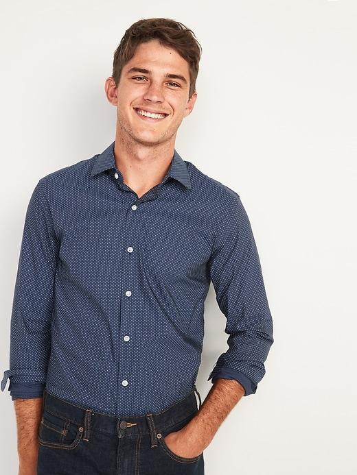 Slim Fit Pro Signature Performance Dress Shirt Product Image