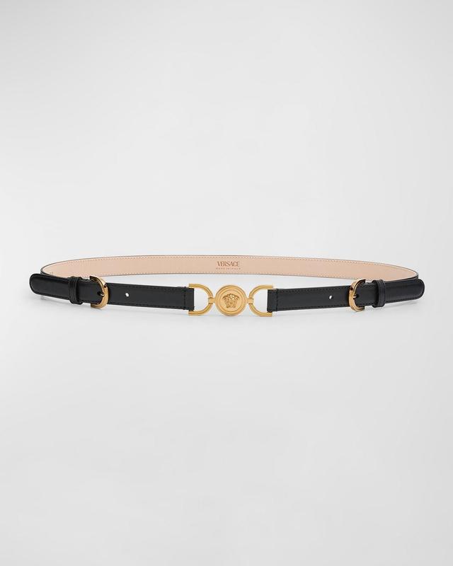 Womens Medusa Leather Belt Product Image