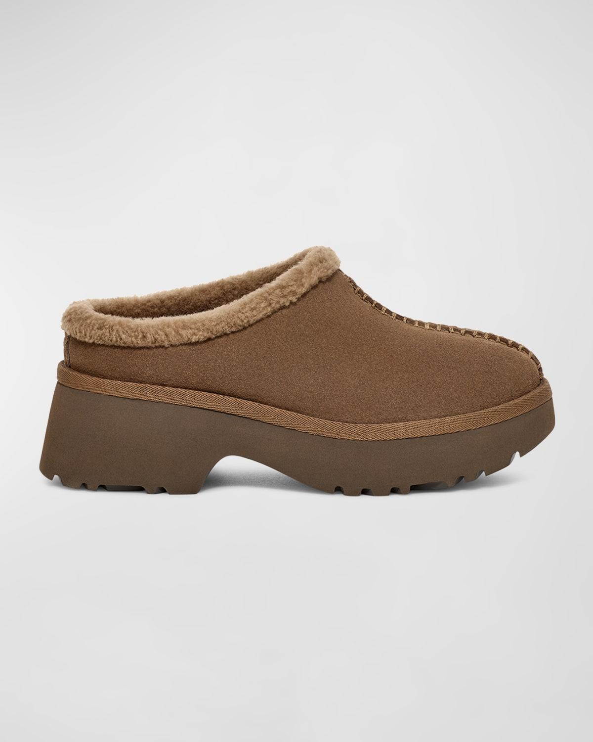 Women's New Heights Cozy Clogs In Hickory Product Image