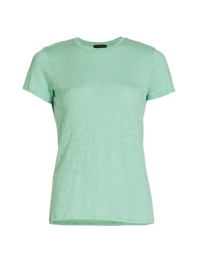 Womens Schoolboy Slub Jersey T-Shirt Product Image