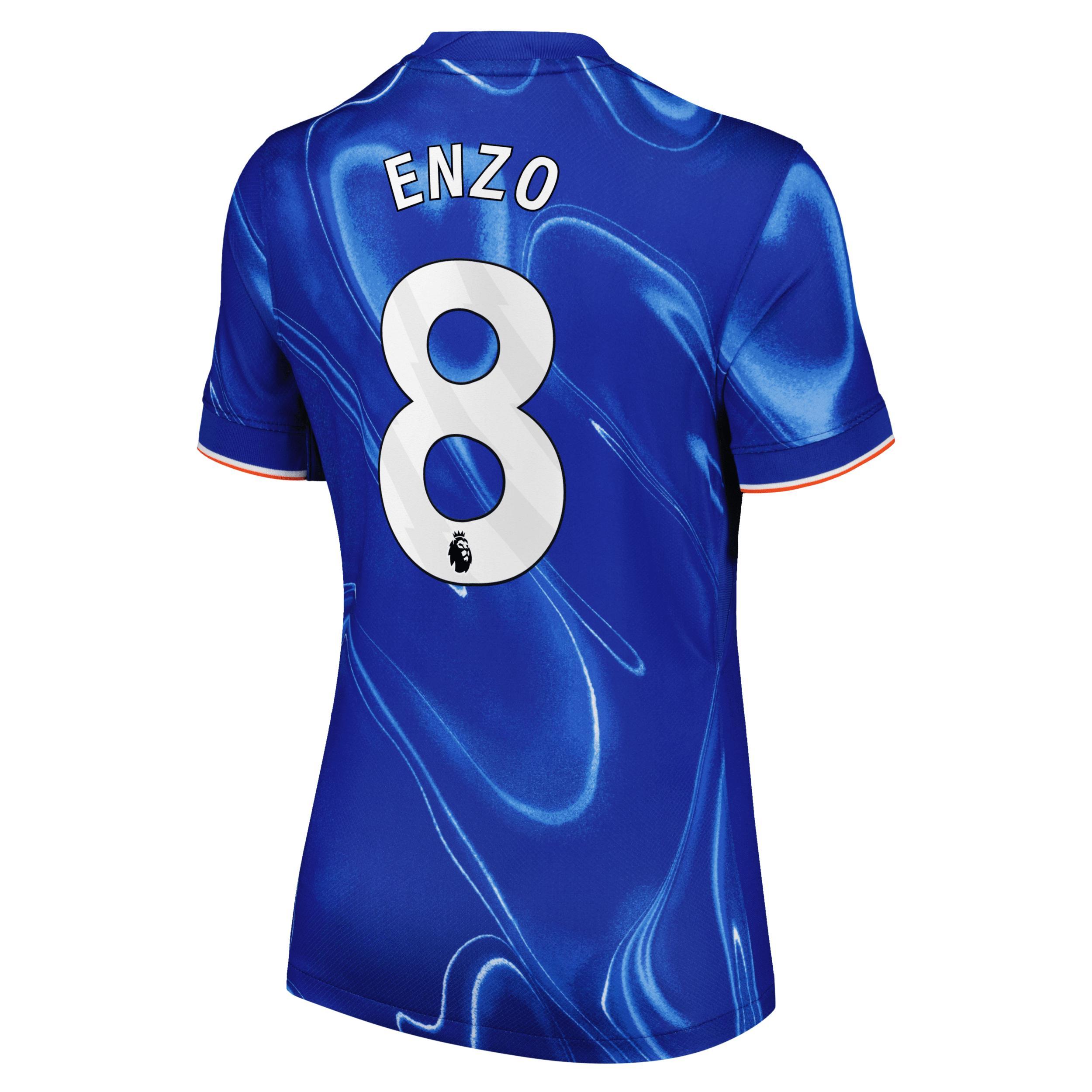 Enzo Fernández Chelsea 2024/25 Stadium Home Nike Women's Dri-FIT Soccer Jersey Product Image