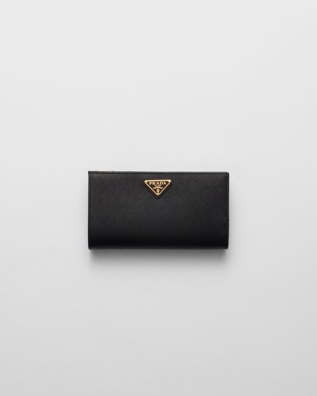 Large Saffiano leather wallet Product Image