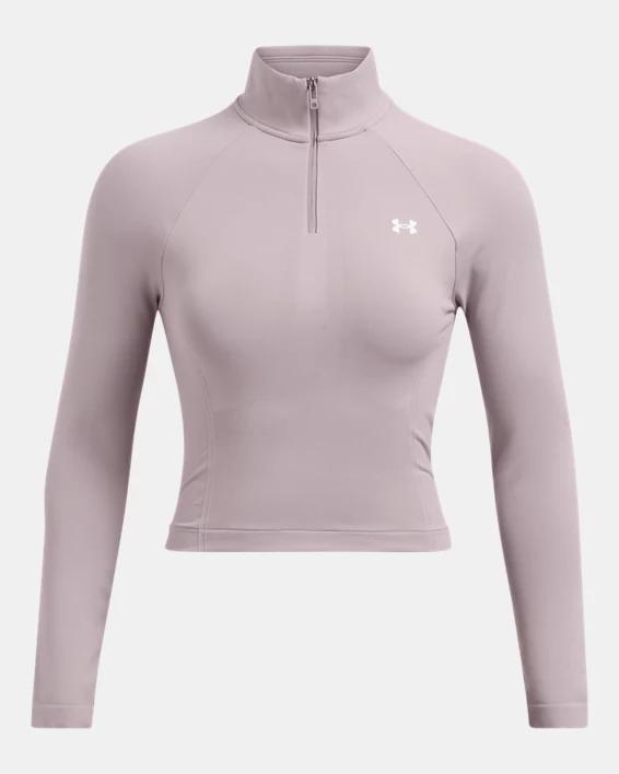 Women's UA Vanish Seamless ¼ Zip Crop Product Image