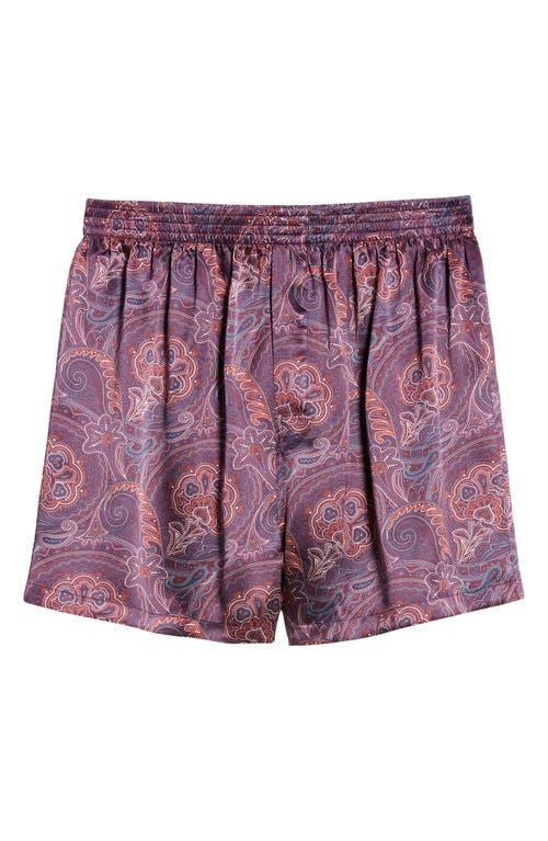 Majestic International Paisley Silk Boxers Product Image