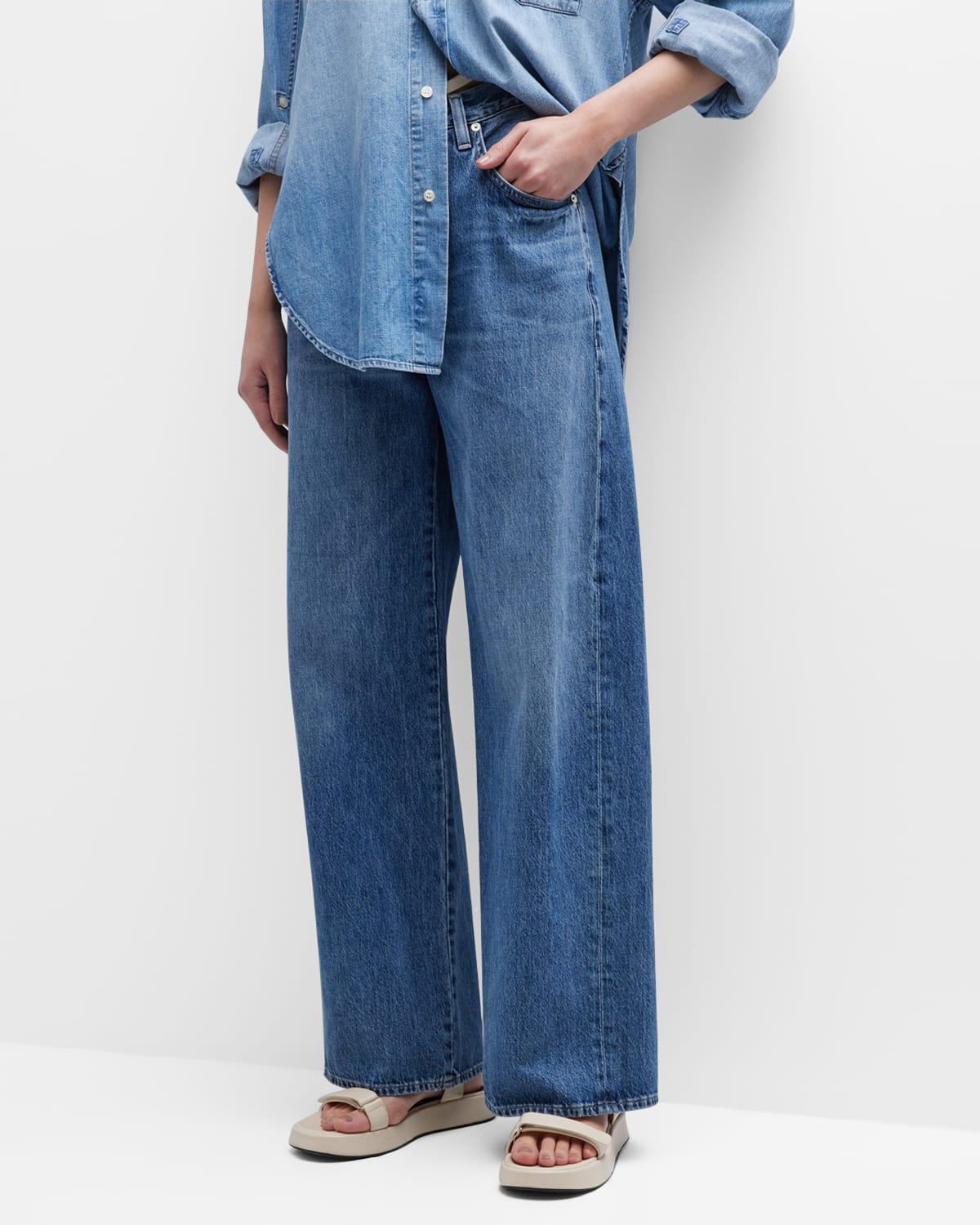 Citizens of Humanity Brynn Trouser in Atlantis - Denim-Medium. Size 32 (also in 25, 26, 27, 28, 29, 30, 31, 33). Product Image