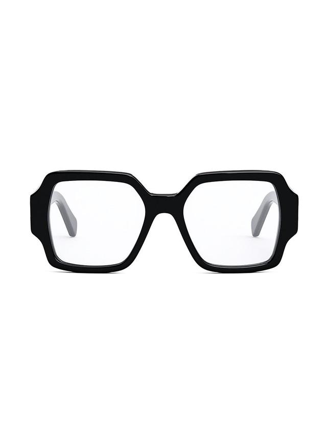 Womens Triomphe 52MM Square Optical Eyeglasses Product Image