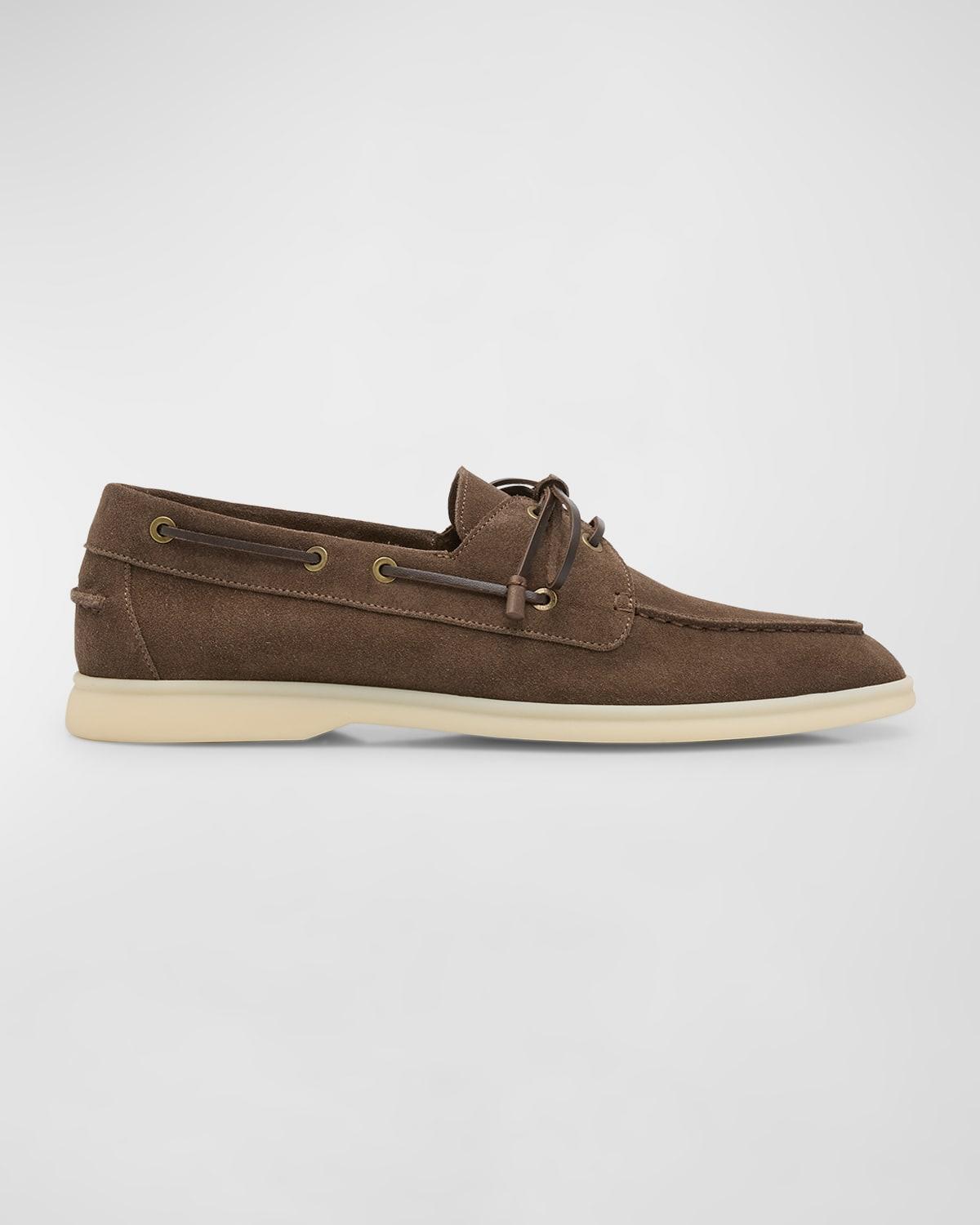 Mens COLLECTION Suede Penny Loafers Product Image