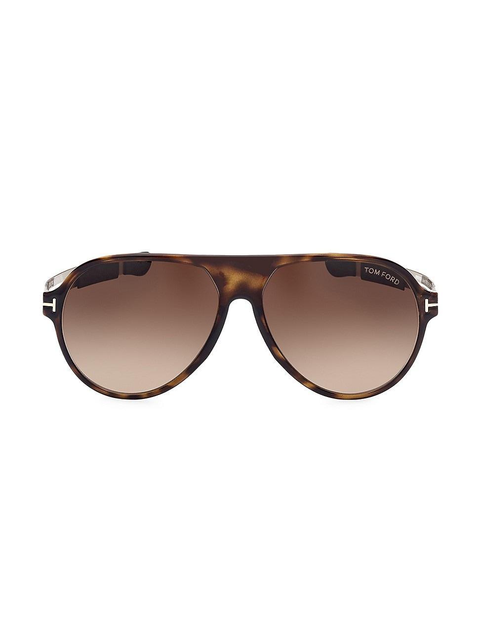 Mens Oscar 60MM Pilot Sunglasses Product Image