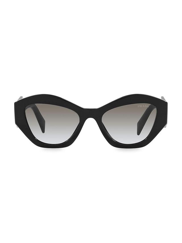 Womens 55MM Rectangle Sunglasses Product Image