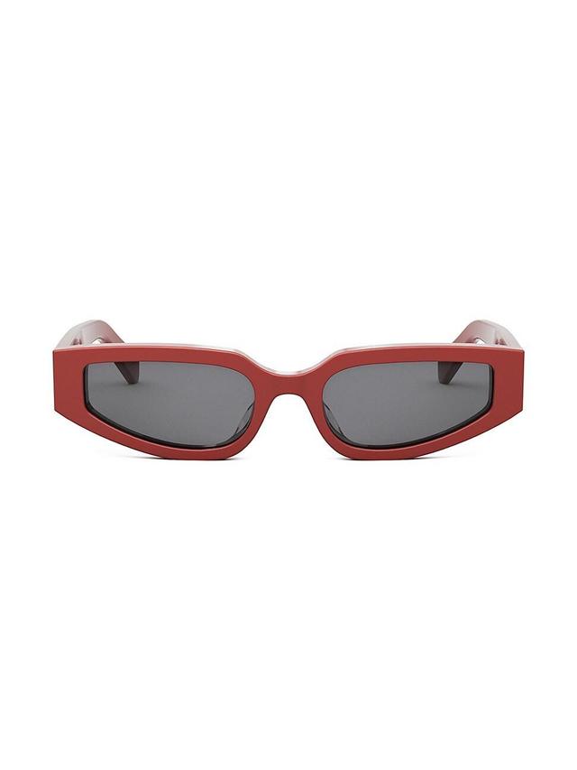 CELINE Triomphe 54mm Geometric Sunglasses Product Image