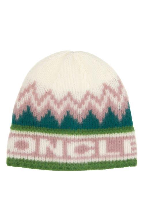 Moncler Logo Intarsia Wool Hat Product Image