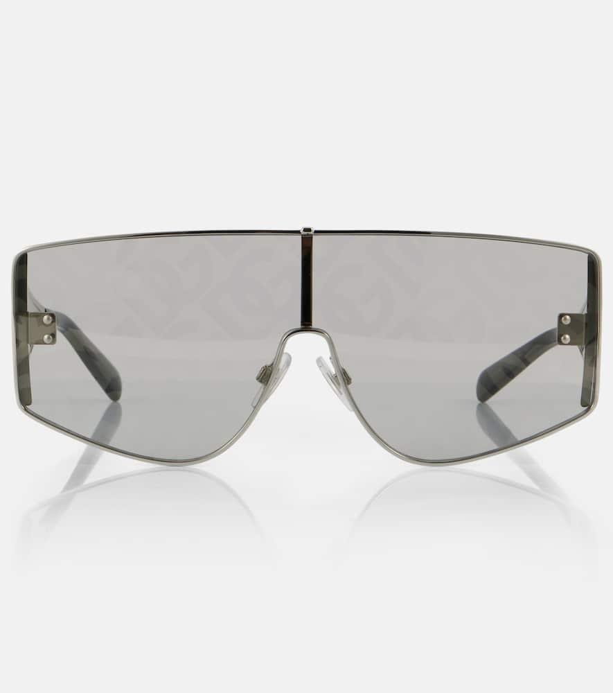 DOLCE & GABBANA Shield Sunglasses In Black Product Image