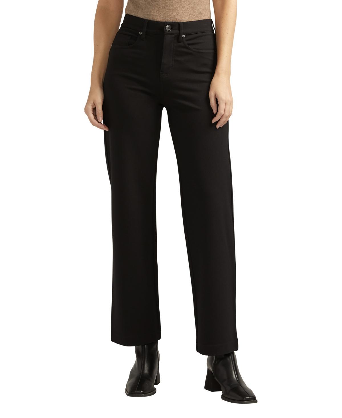 Jag Womens Sophia High Rise Wide Leg Ponte Pants Product Image