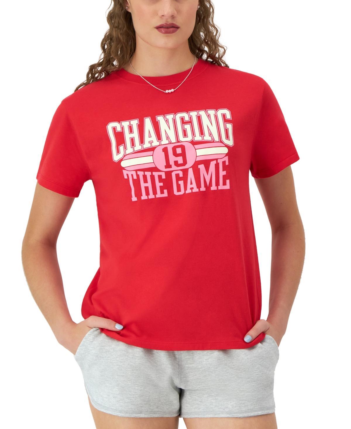 Champion Womens Classic Changing The Game Graphic T-Shirt Product Image