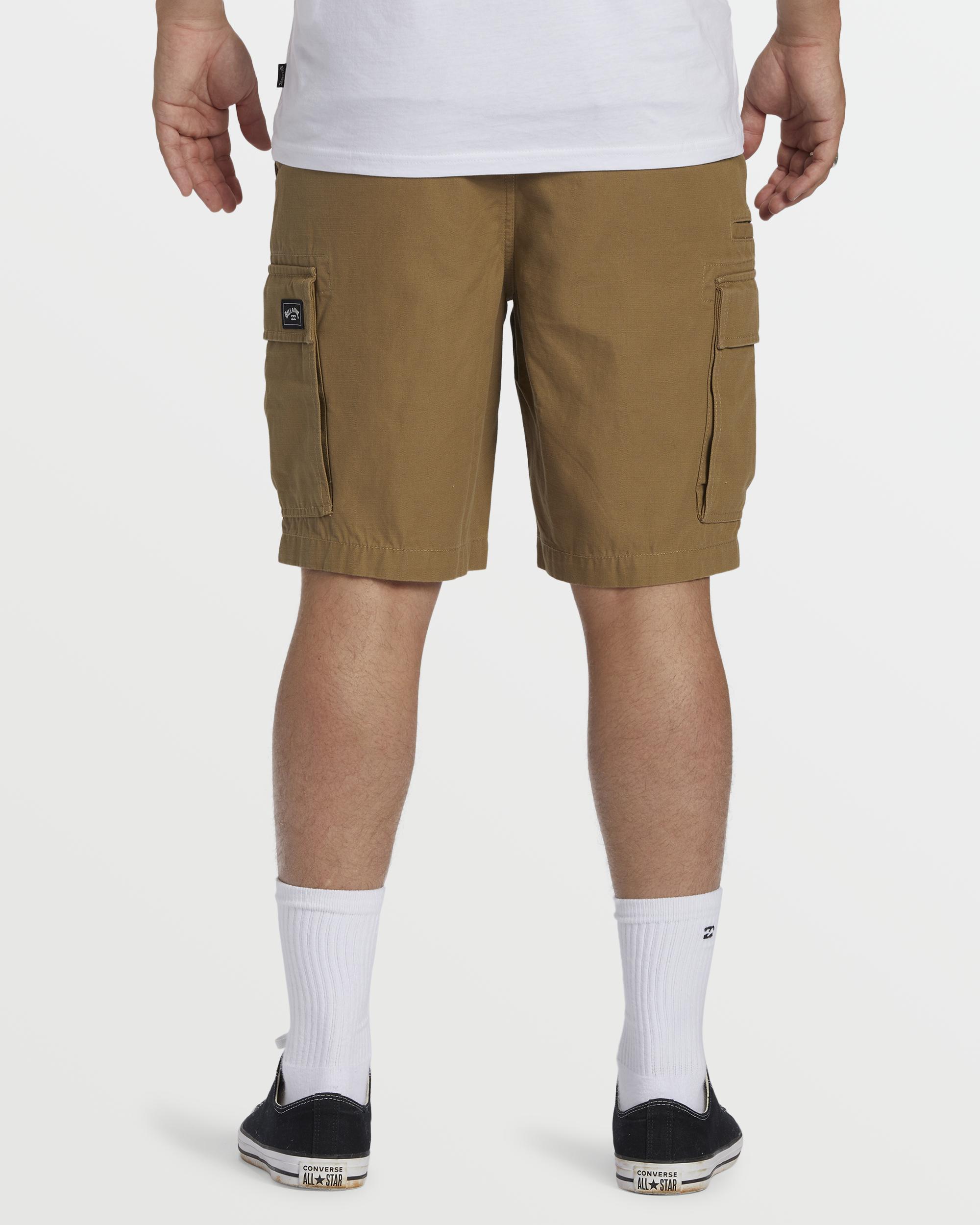 Combat Cargo 21" Shorts - Light Khaki Male Product Image