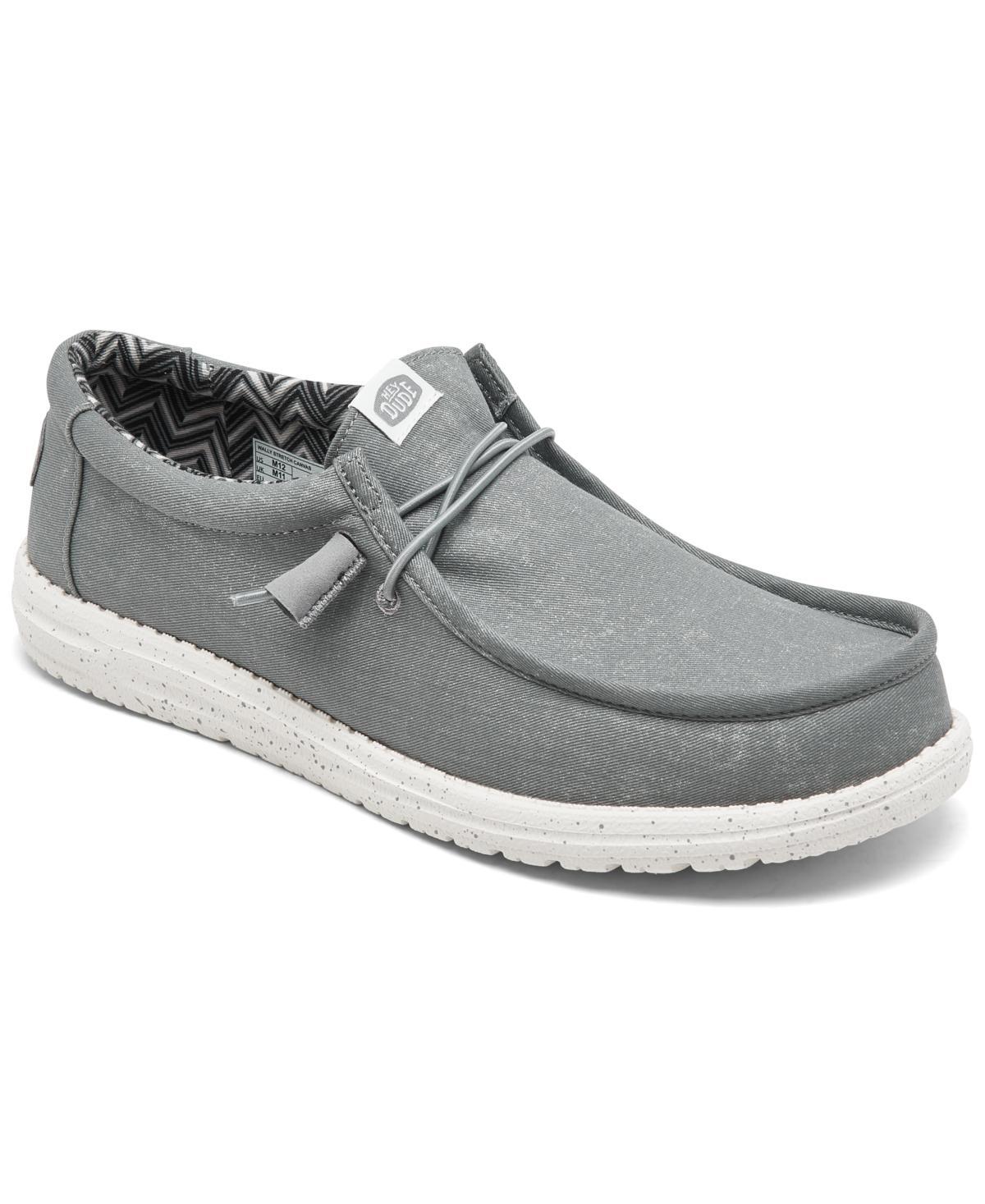 HEYDUDE Mens HEYDUDE Wally Canvas - Mens Running Shoes Product Image