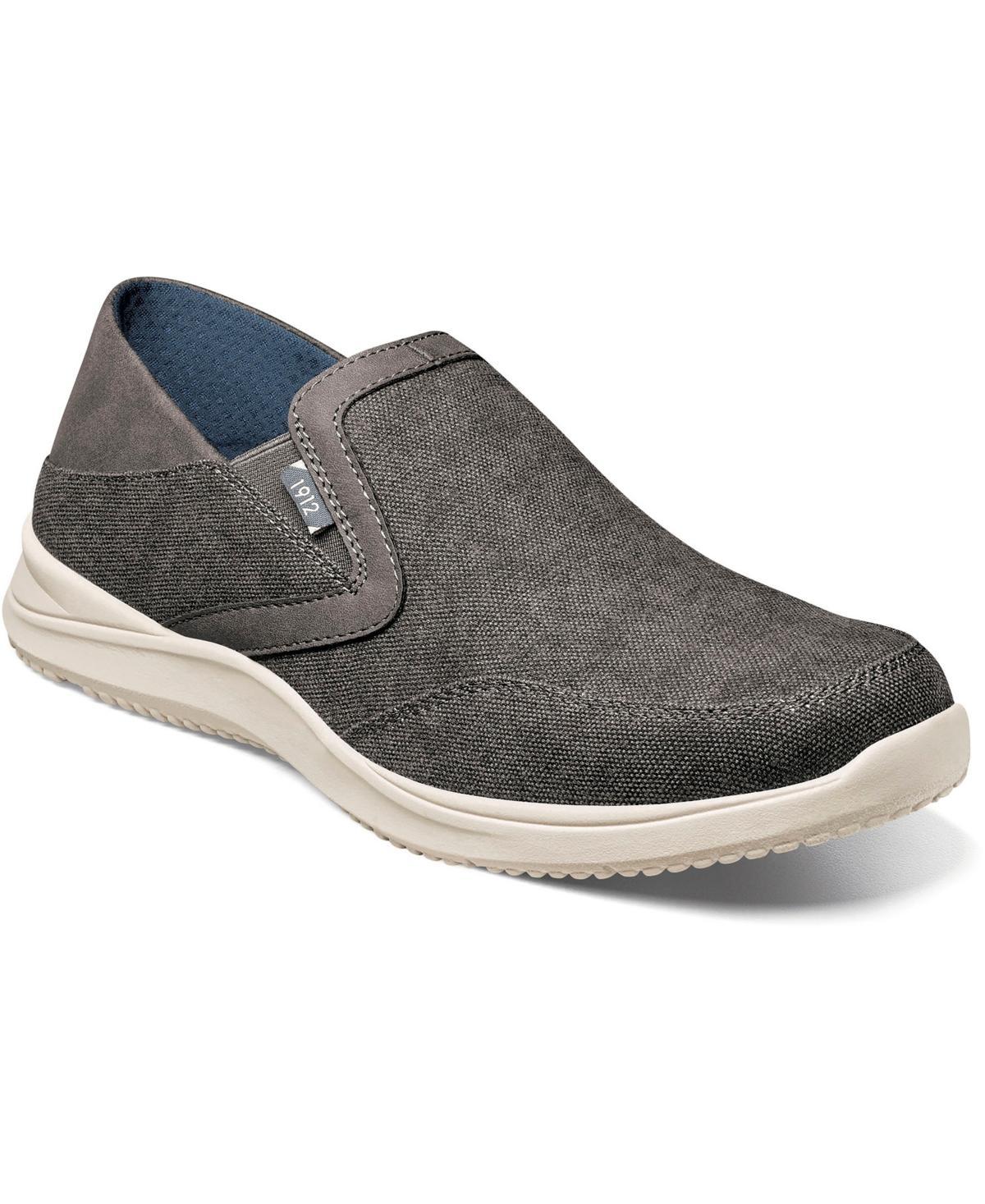 Nunn Bush Mens Conway Ez Canvas Moc Toe Slip On Shoes Product Image