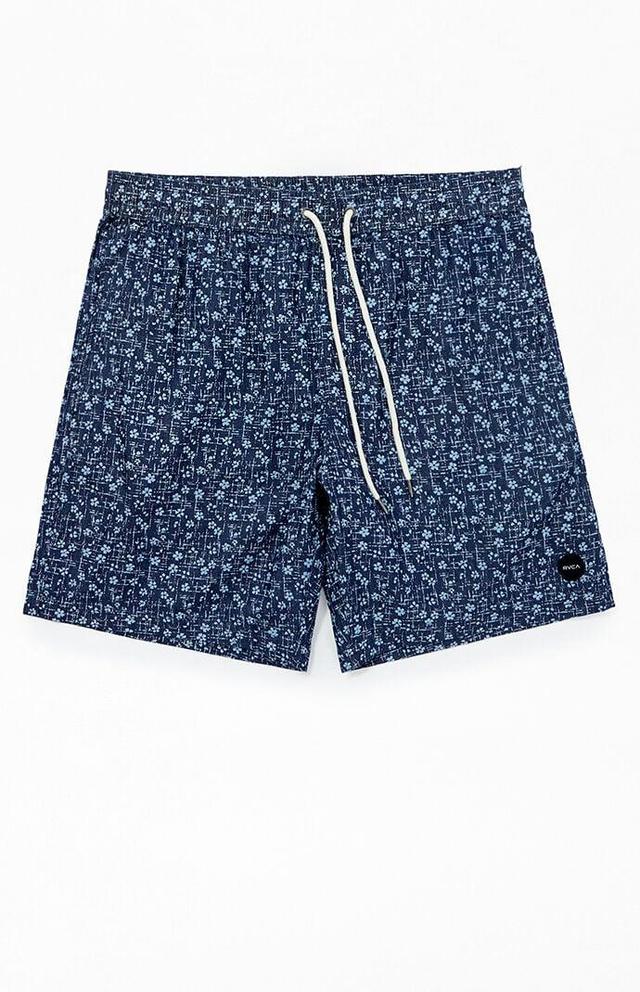 RVCA Men's Escape Elastic Waist Chambray Shorts Product Image