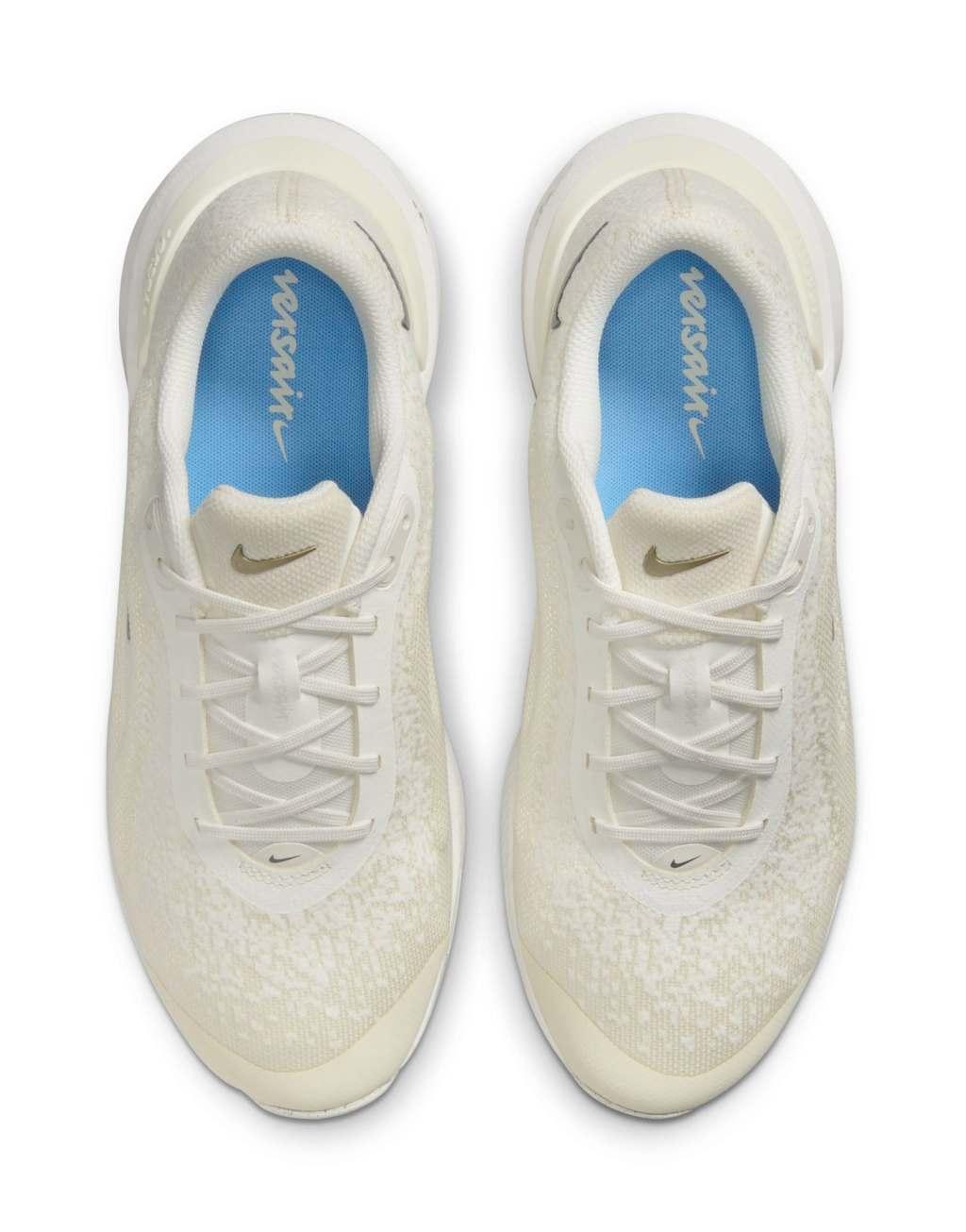 Nike Training Versair sneakers in off white Product Image