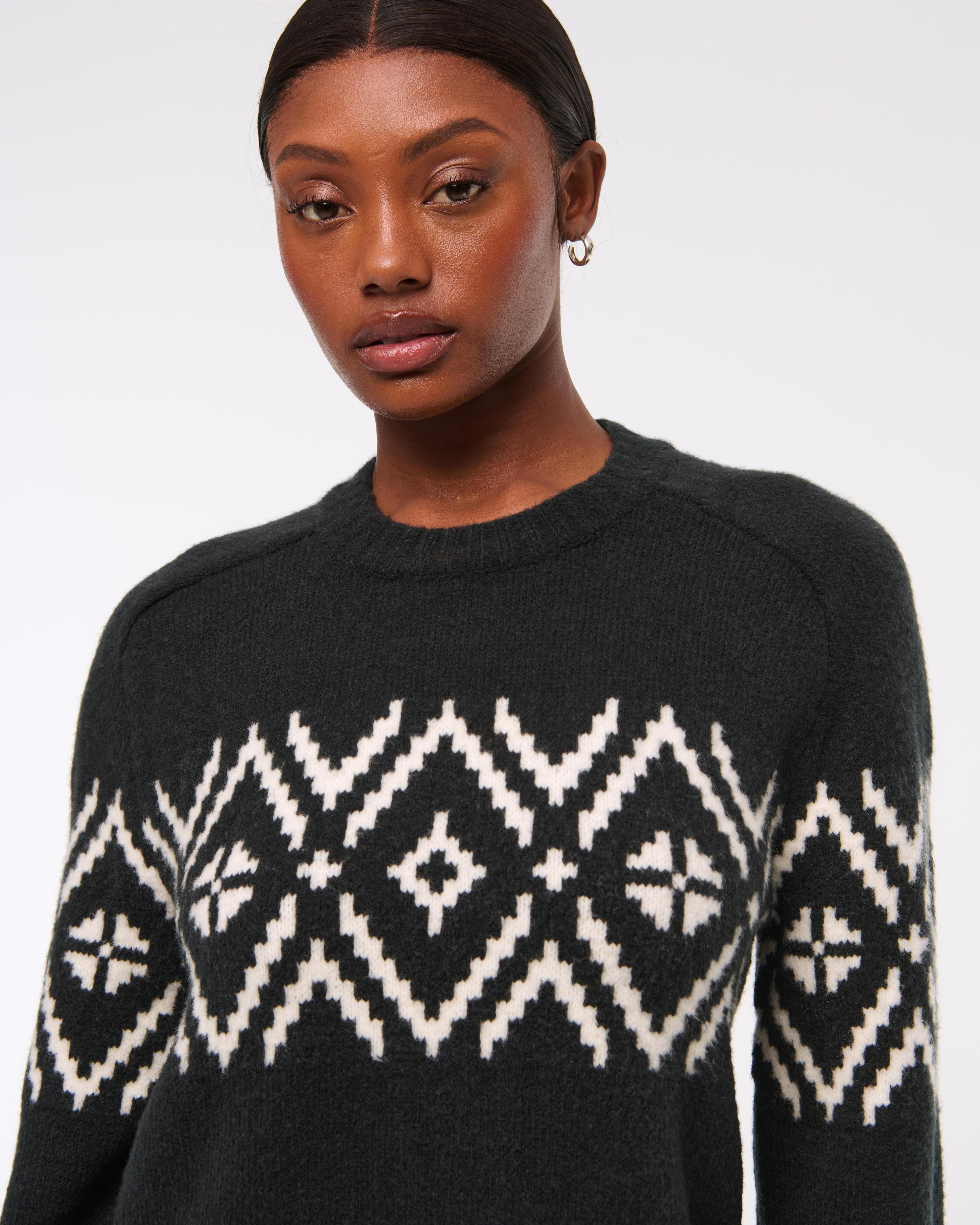 The A&F Madeline Crew Mini Sweater Dress Product Image