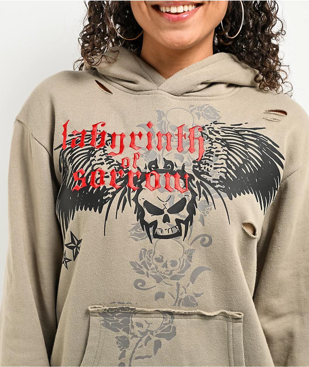 Empyre Labyrinth Franklin Grey Hoodie Product Image